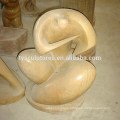 Beautiful stone abstract decorative nude fat ladies sculpture marble sitting abstract girl statue